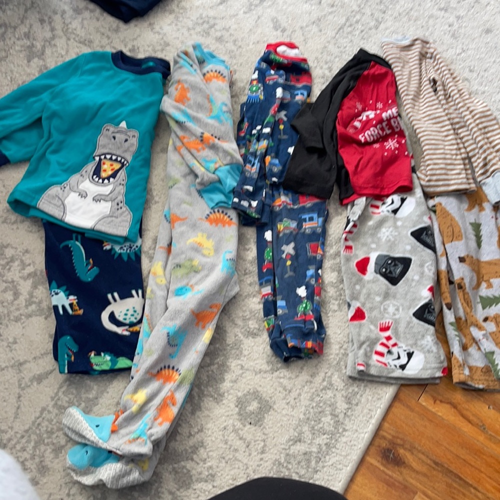 Boys pajamas bundle